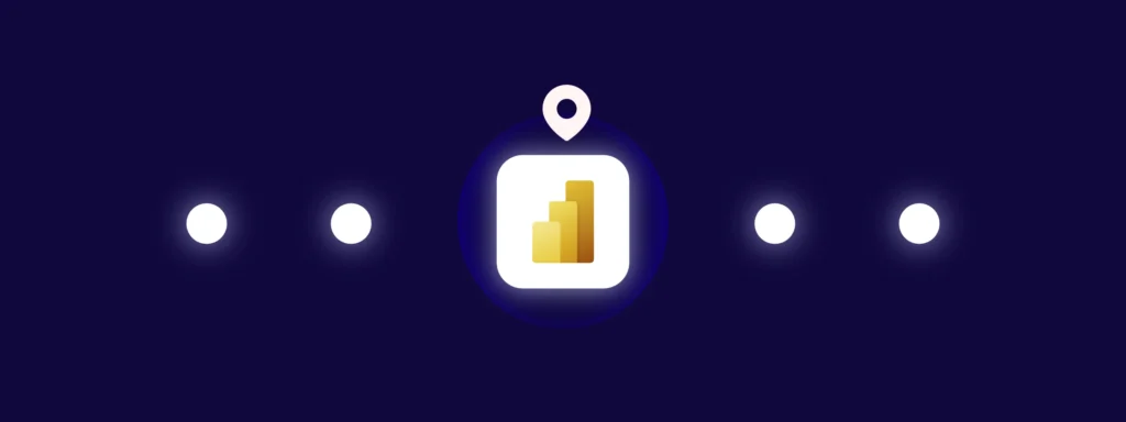 Power BI icon highlighted, representing a smooth transition to Power BI.