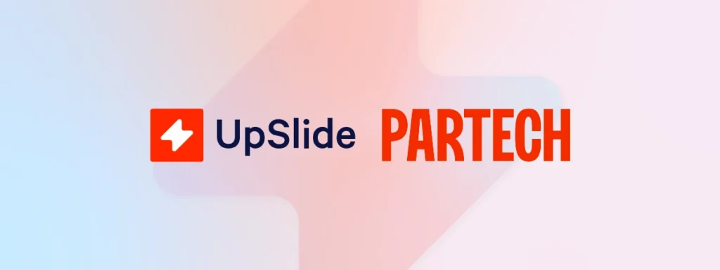 UpSlide and Partech logo