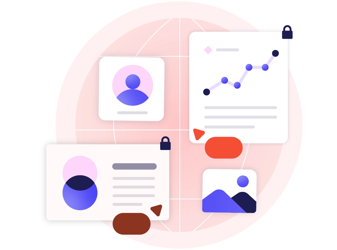 A visual showing content enablement