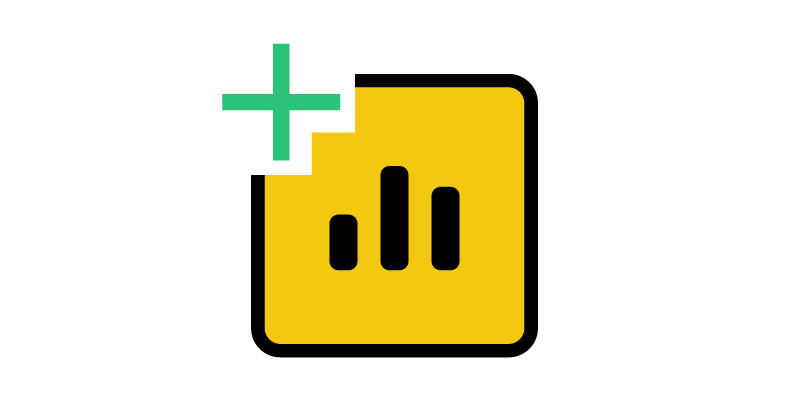 UpSlide Power BI sur PowerPoint Icône de lien