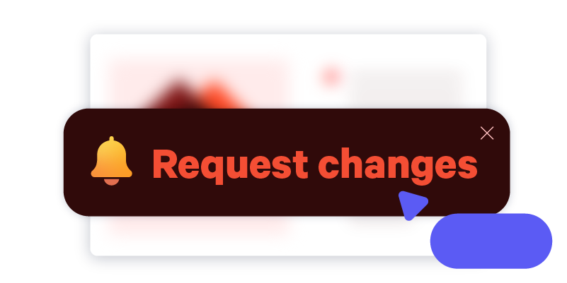 Users can request changes to the UpSlide Content Library as an effective way of gathering feedback.