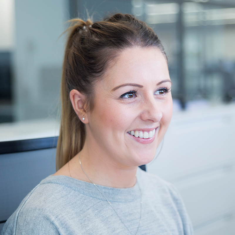 Samantha Cottle from Clarksons smiling