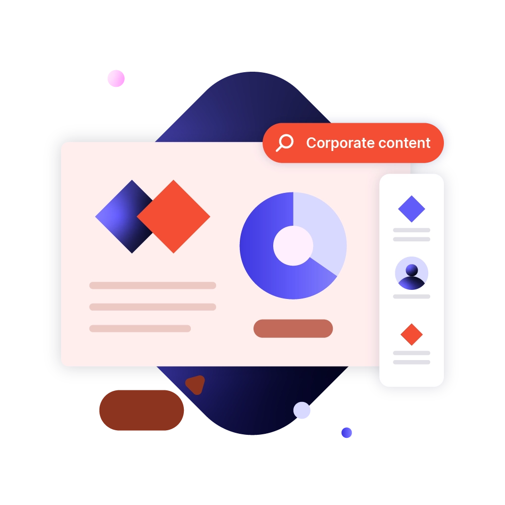 A visual showing how to boost productivity with UpSlide