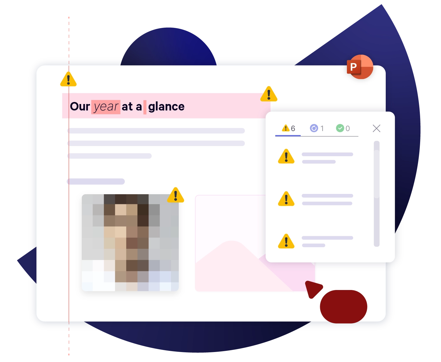 Build perfect PowerPoint presentations with UpSlide's brand compliance tools