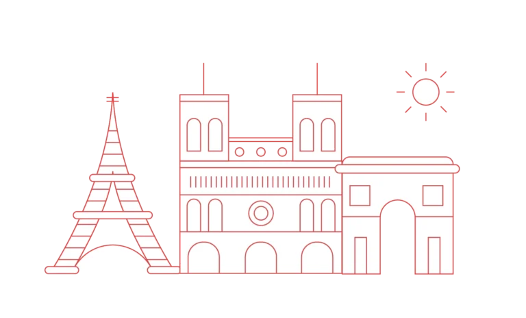 Schéma du bureau parisien de UpSlide