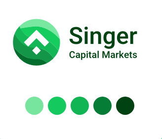 Singer Capital Markets new color palette