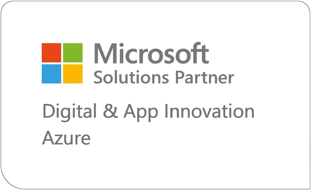 Microsoft Solutions Partner: Digital & App Innovation (Azure)