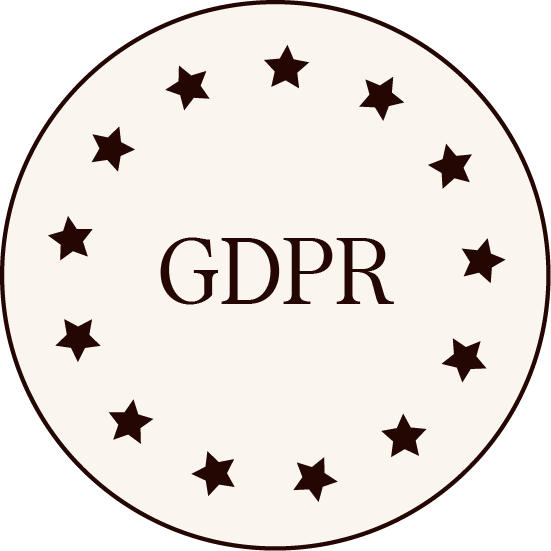 RGPD logo with stars around the edge