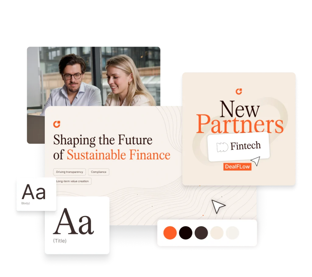 Audit and prepare your brand for success with UpSlide's design studio